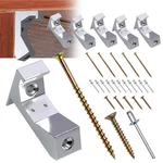 Cnqlis Squeaky Floor Kit,repair Can Be Safely Used 5/8 Inch, White. Fixed Price $20.90.