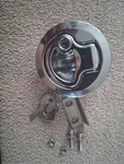 Pull Latch 2 Inch Locking Stainless Steel. Fixed Price $30.00.