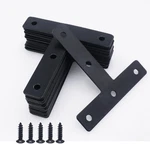 20PCS Flat Shape Braces Corner Bracket, 80X80 Black Mm,. Fixed Price $12.74.