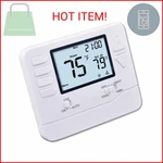 Heagstat H721 Non-programmable Pump Thermostat, HEAT/1 Cool, With 4.5 Sq.. Fixed Price $40.49.