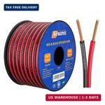 Speaker Wire 14 Gauge 50FT 2 Conductors Red Black Cable Hookup Led Lighting Stri. Fixed Price $17.94.