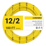 Cirenko 12/2 Nm-b Cable Ul Listed Residential Indoor 100FT, Yellow. Fixed Price $124.49.