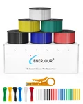 Enerjour Gauge Wire 26AWG-6C, 30FT, Red, Black, White, Blue, Green, Yellow. Fixed Price $21.66.