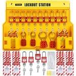 Vevor 58 Pcs Lockout Tagout Kits Electrical Loto For Risk Removal. Fixed Price $83.99.