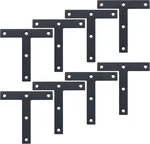 Alise ''t'' Flat Brackets,corner Black Brace Mending Plate Repair. Fixed Price $27.78.