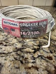 National Wire&cable 16/2 Audiophile Speaker 100 Ft, 16-GAUGE Conductors. Fixed Price $19.95.