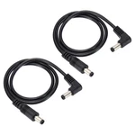 Patikil 2FT 5.5MM 2.1MM Male To Dc Power Extension Cable, Pcs Wire.... Fixed Price $13.97.