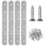 4 Pcs Straight Brackets, 6 Inch Flat Braces, Stainless Steel B.... Fixed Price $13.16.