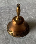 Vintage Souvenir Table Ringing Bell Black Hills South Dakota Evergreen Tree - 2". Fixed Price $7.00.