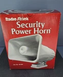 Vintage Radio Shack Security Power Horn Cat. No 49-500 (used). Fixed Price $25.74.