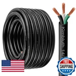 Kimbluth 14 Gauge 3 Conductor Wire Sjtw Outdoor Extension Power Cable 100FT. Fixed Price $139.63.