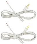 White Lamp Cord, Foot Long Replacement Repair Part, 18/2 SPT-1 Wire Pack. Fixed Price $9.99.
