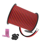 Leadtops 18AWG 100FT Extension 2PIN Wire Colors Red/black Cable Tinned Copp.... Fixed Price $23.49.