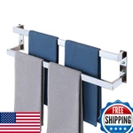 Alise 24" Double Towel Bar, Wall Mount SUS304 Stainless Steel, Polished Chrome. Fixed Price $95.39.
