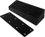 Pcs Black Flat Straight Mending Plate, 6-1/2" X 2-5/8" Steel Repair Brace. Fixed Price $33.95.