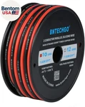 10 Gauge Flexible 2 Conductor Parallel Silicone Wire Spool Red Black High Resist. Fixed Price $77.27.