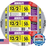 Southwire 68580052 50FT 12-GAUGE 2-CONDUCTOR Type Mc Cable Aluminum. Fixed Price $131.93.