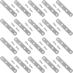 20PCS Heavy Duty Straight Brace 4 Inch Flat Brackets Stainless Steel Mending .... Fixed Price $29.02.