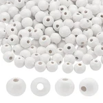 Patikil Natural Beads, 200 Pack Wooden Round 10MM, White. Fixed Price $12.32.