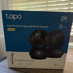 Tp-link Tapo C211 2K Pan/tilt Wi-fi Camera 2-PACK, Person Detection, Alexa. Fixed Price $40.00.