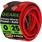 Gearit Gauge Wire & Red, 1/0 Awg Cca Each, Black/red. Fixed Price $98.45.