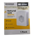 Universal Security Instruments Natural Gas Alarm, Methane 85 Db And Light. Fixed Price $25.00.