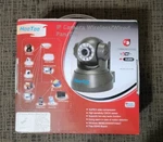 Hootoo Wireless Hp Security Camera, Pan Tilt /wired, Black, HT-IP206. Fixed Price $24.00.