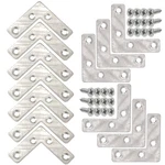 Joyangy 20PCS Inch Silver Flat Shape Braces 50X50 Mm,. Fixed Price $11.23.