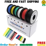 Fermerry 22 Awg Stranded Wire Spool 5FT Each 6 Colors Flexible Gauge Silicon. Fixed Price $25.96.