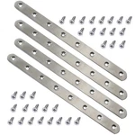 Pcs 245MM / 9.7" Length 8 Hole Stainless Steel Straight Corner Brackets Fla.... Fixed Price $18.27.