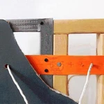 Rack-a-tiers Poke-e Perforated Orange Wire Marking Strip (32050) Holds. Fixed Price $19.99.