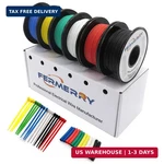 Fermerry 22 Awg Stranded Wire Spool 5FT Each 6 Colors Flexible Gauge Silicon. Fixed Price $15.60.