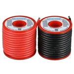 12 Gauge Silicone Wire Spool Red Black Each 25FT Flexible Awg Stranded Ti. Fixed Price $51.97.