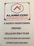 2GIG-LTEA-A-GC2 At&t Alarm.com 4G Cell Unit + 6 Months Monitoring. Fixed Price $150.00.