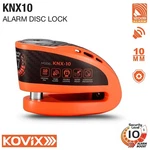 Kovix Overloard KNX10 Motorcycle Alarm Disc Lock 6MM Pin Orange Waterproof 120DB. Fixed Price $81.12.