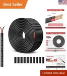 Gosdeng 14 Gauge Conductor Electrical Wire, Awg 2.08MM Pvc Cord, 12V/2. Fixed Price $29.24.