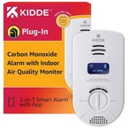 E-7. Kidde Smart Carbon Monoxide Detector & Indoor Air Quality Monitor, Plug. Fixed Price $65.54.