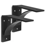 Mountain Ark 2 Pack 8X9 Heavy Duty Steel Mantel Brackets Wall Support. Fixed Price $74.28.