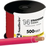 22957558 Southwire 500 Ft. 14 Awg Stranded Red Thhn Electrical. Fixed Price $128.27.