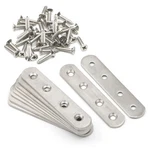 3.8 Inch Stainless Steel Flat Mending Repair Plate Bracket Connector, St.... Fixed Price $20.19.