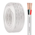 Mookeerf 22 Awg 4 Conductor Stranded Shielded Plenum Cable 50FT, White. Fixed Price $41.58.