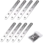 Sumnacon 8 Pcs Stainless Steel Flat Plates - 6 Inch Silver,. Fixed Price $18.27.
