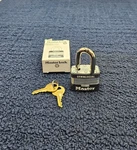 Master 3KA-0464 Padlock Standard Shackle, Square Steel Body W/ 2 Keys. Fixed Price $19.99.