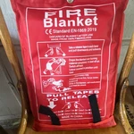 Fire Blanket Fiberglass Pull Tapes Ce Standard EN-1869:2019 Model. Fixed Price $25.00.