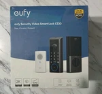 New Eufy Video Smart Lock E330 Matte Black 3-IN-1 Triple Security E8531JY1. Fixed Price $179.99.