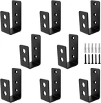 Hoigon 8 Pack 2 X 4 Inch Door Barricade Brackets, Heavy Duty Drop Open Ho.... Fixed Price $37.60.