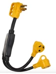Rv Power Adapter CORD-50A To 30A Female 2.5 Feet With Handle CR50302. Fixed Price $19.95.