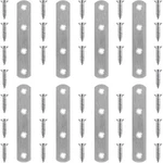 8 Pack Flat Straight Brace Brackets 4 Inch Stainless Steel Mending Plates Repair. Fixed Price $14.56.