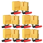 Madcatz (5 Pairs) Connectors With Heat Shrink Tubing XT60,. Fixed Price $7.57.