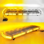 48" 88 Led Strobe Light Bar Emergency Warn Beacon Tow Truck Response-amber Usa. Fixed Price $171.70.